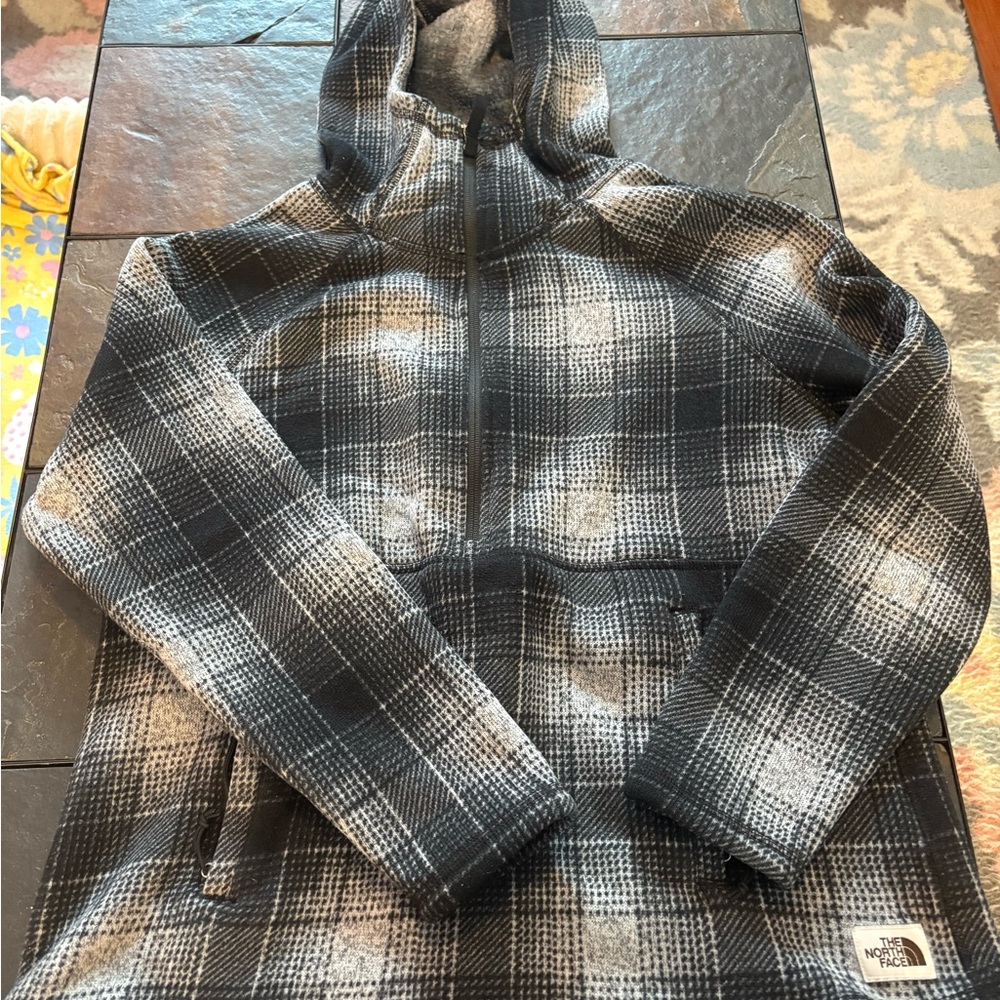 The North Face Black and White Patterned Jacket